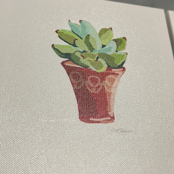 3 Cacti Canvases Decor - Picture 5 of 5